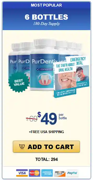purdentix 6 Bottles – Official Website Bundle with Free Shipping